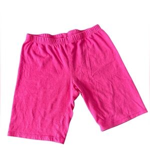 George Pink Biker Shorts Size Medium 7/8 Youth Girls